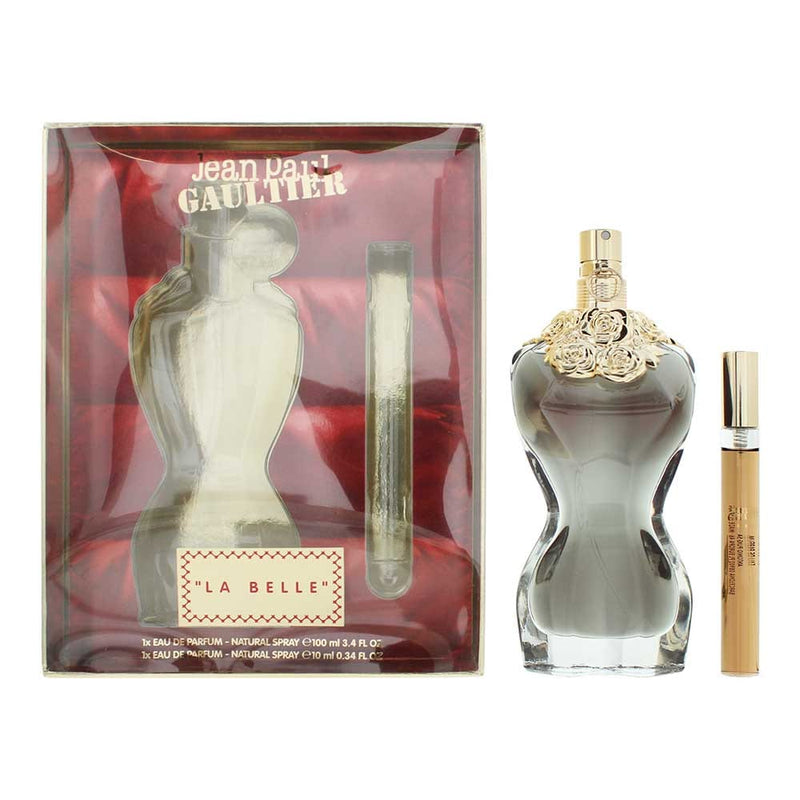 Jean Paul Gaultier La Belle 2 Piece Gift Set: Eau de Parfum 100ml - Eau de Parfum 10ml - Welzo