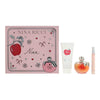 Nina Ricci Nina 3 Piece Gift Set: Eau de Toilette 80ml - Rollerball 10ml - Body Lotion 100ml - Welzo