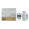 Paco Rabanne Invictus Platinum 3 Piece Gift Set: Eau de Parfum 100ml - Eau de Parfum 10ml - Deodorant Spray 150ml - Welzo