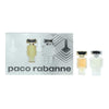 Paco Rabanne Mini 2 Piece Gift Set: Fame Eau de Parfum 4ml - Phantom Eau de Toilette 5ml - Welzo