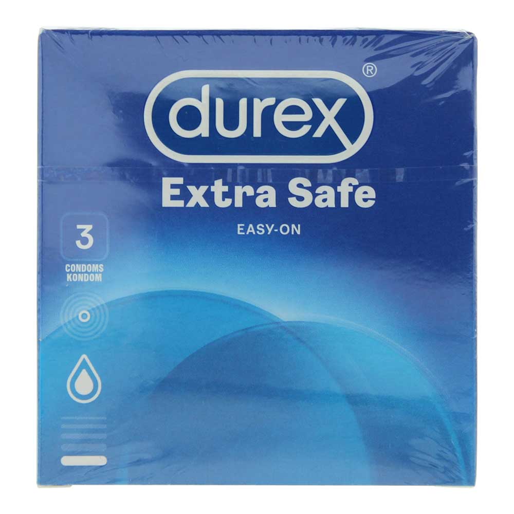 Durex Extra Safe Condoms 3pcs - Welzo