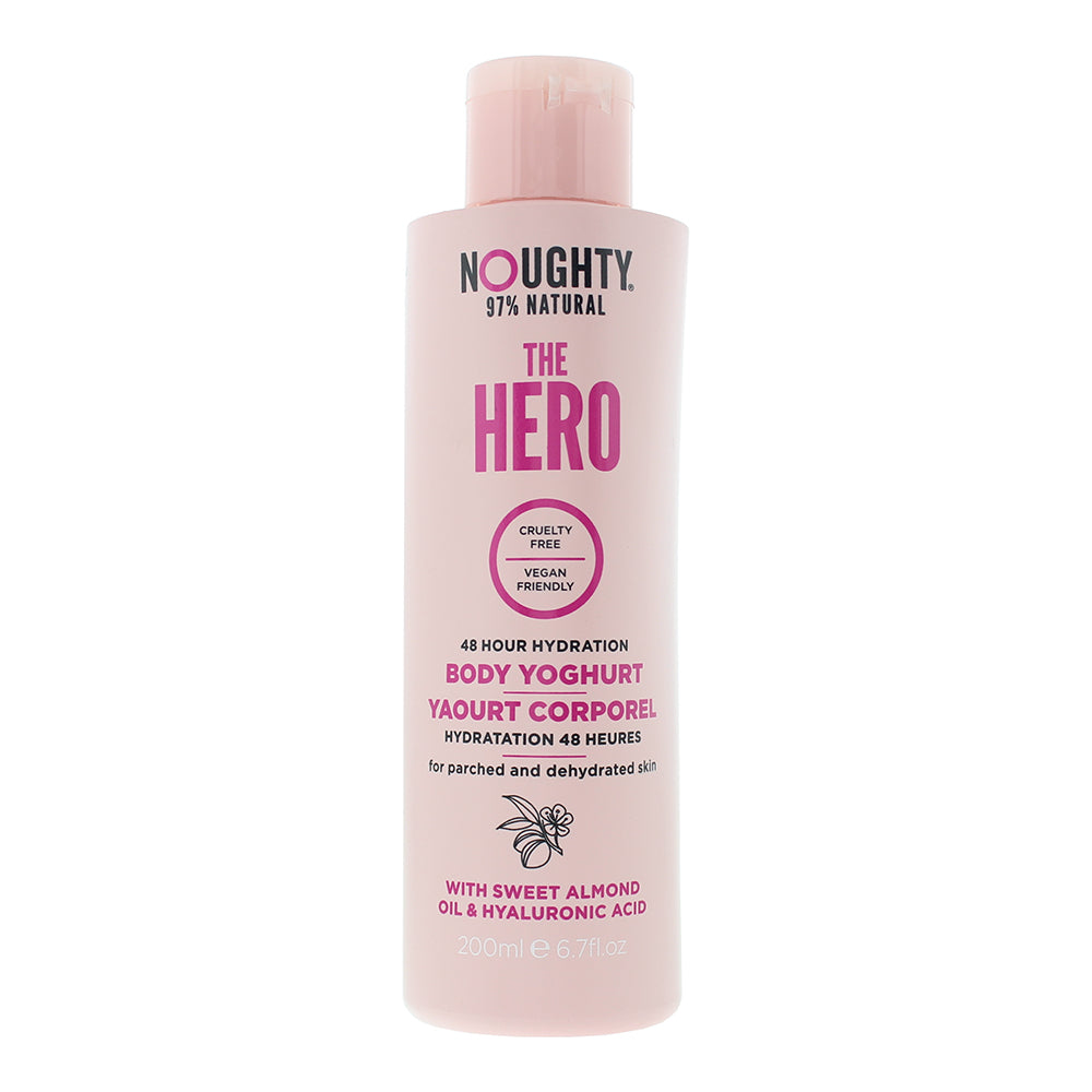 Noughty The Hero 48HR Hydration Body Yoghurt 200ml - Welzo
