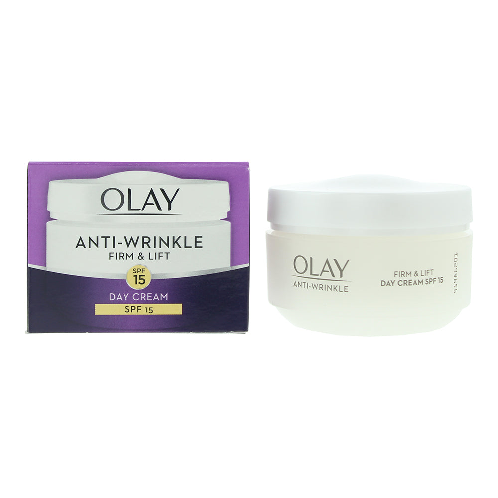 Olay Anti-Wrinkle Firm & Lift Spf 15 Day Cream 50ml - Welzo