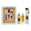 Ard Al Zaafaran Oud Romancea 3 Piece Gift Set: Eau de Parfum 100ml - Perfume Mist 250ml - Air Freshener 300ml - Welzo