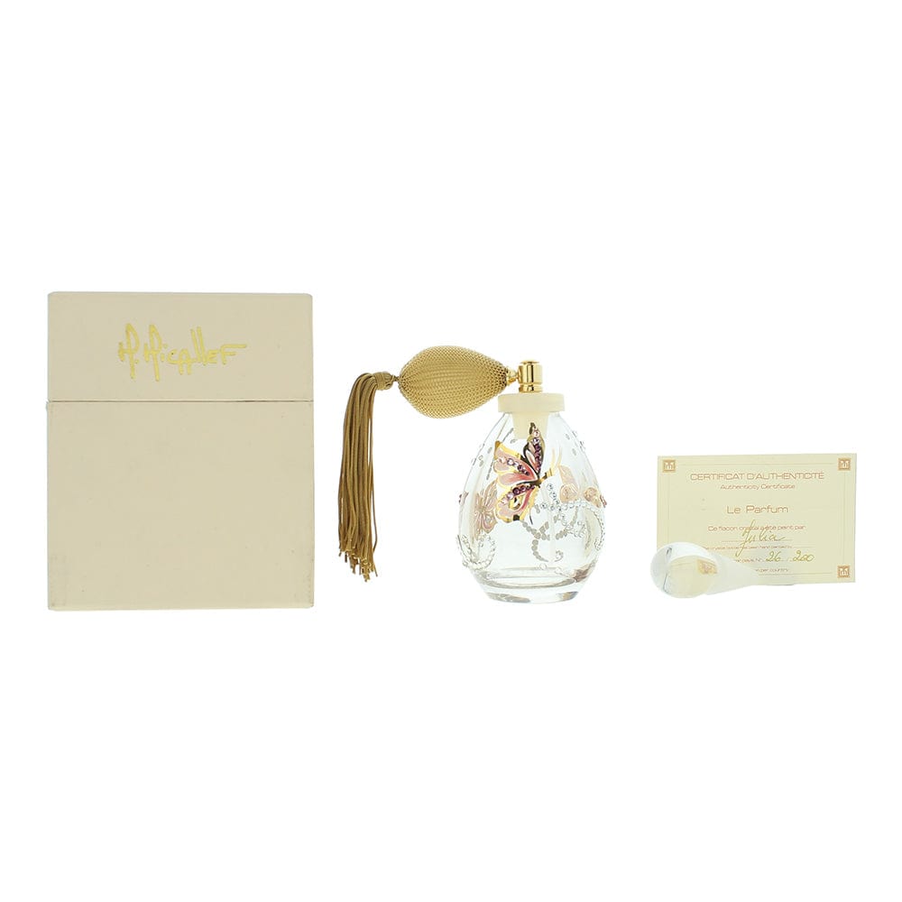 M. Micallef Julia 26/200 Hand Painted Crystal Empty Bottle 75ml - Welzo