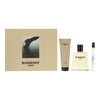 Burberry Hero For Men 3 Piece Gift Set: Eau de Toilette 100ml - Shower Gel 75ml - Eau de Toilette 10ml - Welzo