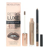 Revolution Retro Luxe Metallic Lip Kit Sovereign Lip Liner 1g & Liquid Lipstick 5.5ml - Welzo