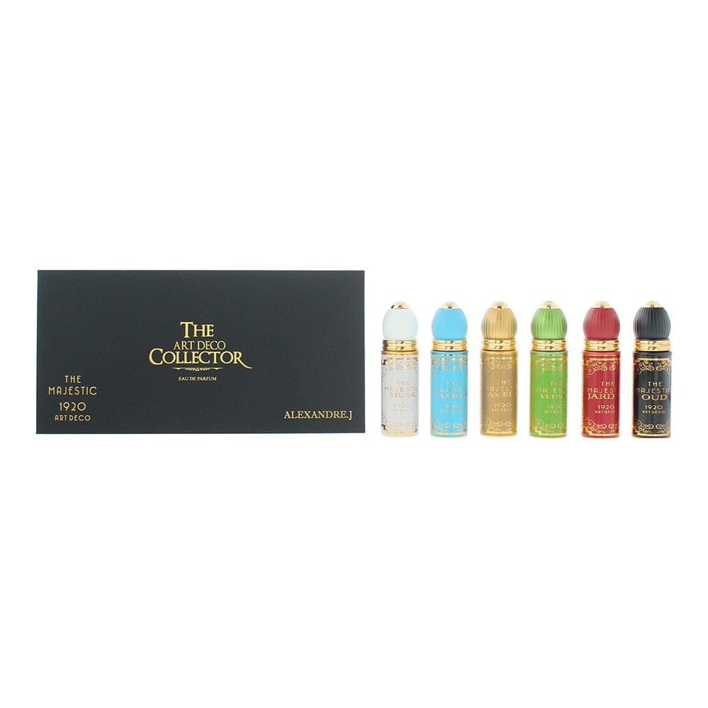 Alexandre.J The Art Deco Collector Gift Set Eau De Parfum 6 x 8ml - Welzo