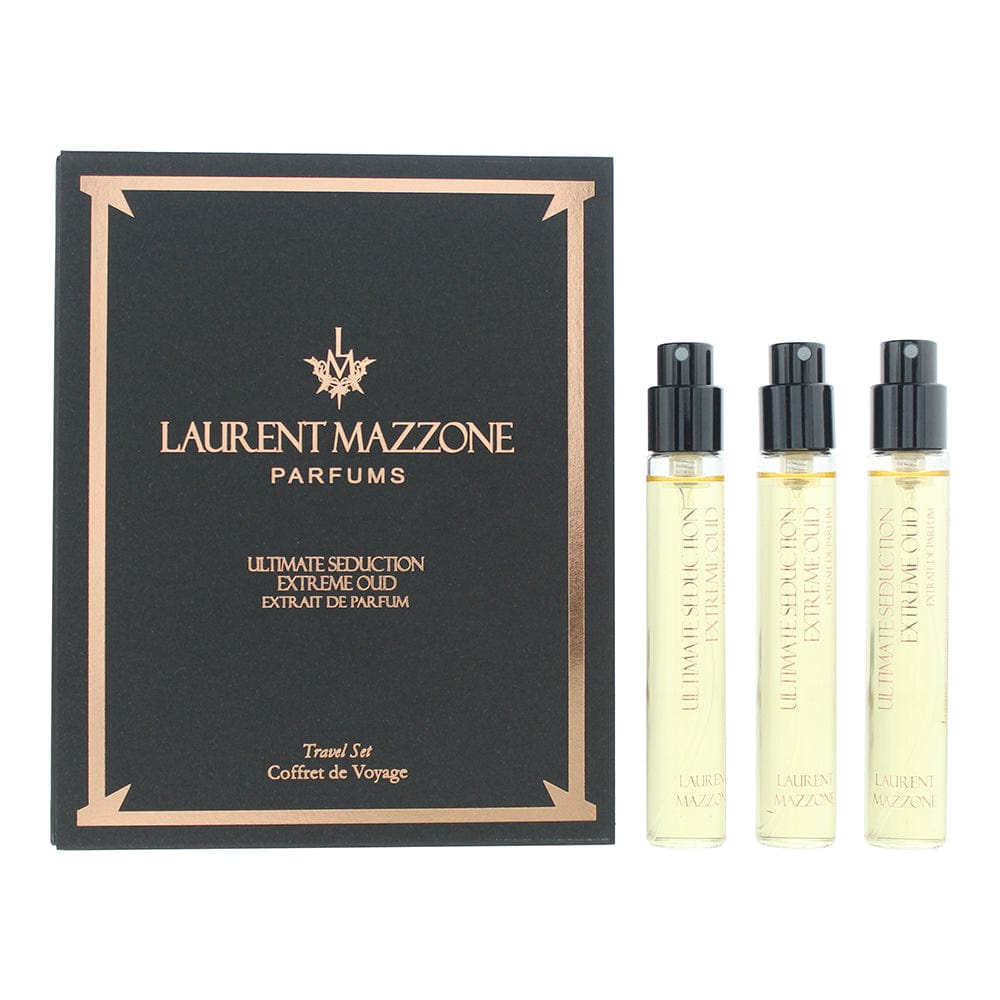 Laurent Mazzone Ultimate Seduction Extreme Oud Extrait de Parfum 3 x 15ml - Welzo