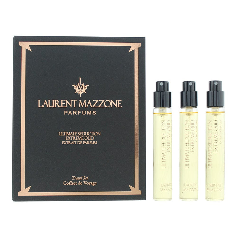 Laurent Mazzone Ultimate Seduction Extreme Oud Extrait de Parfum 3 x 15ml - Welzo