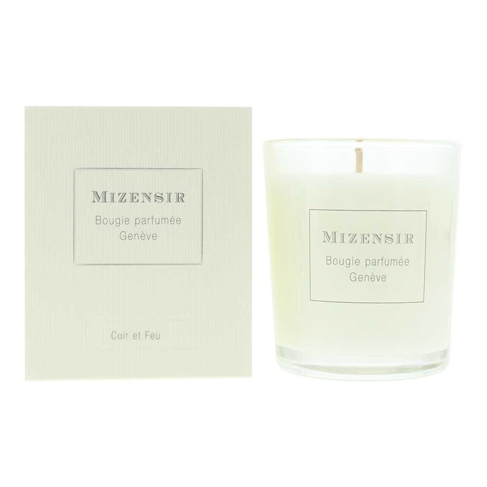Mizensir Cuir Et Feu Scented Candle 90g - Welzo