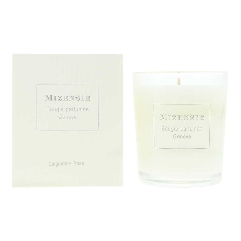 Mizensir Gingembre Rose Scented Candle 90g - Welzo