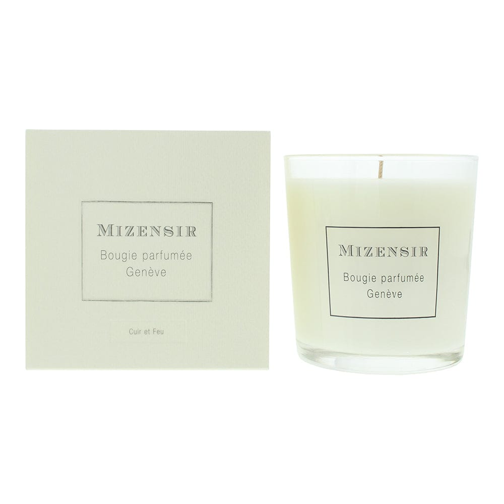 Mizensir Cuir Et Feu Scented Candle 230g - Welzo