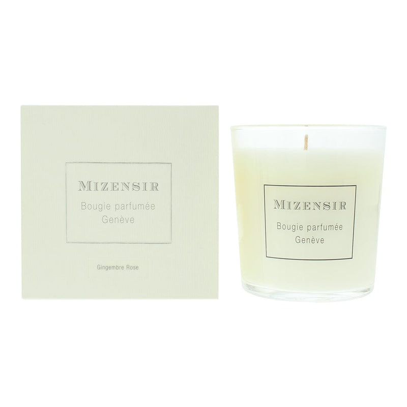 Mizensir Gingembre Rose Scented Candle 230g - Welzo