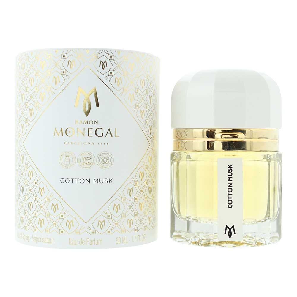 Ramon Monegal Cotton Musk Eau de Parfum 50ml - Welzo