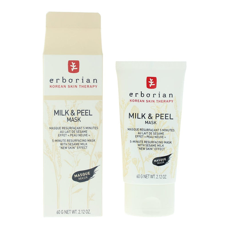 Erborian Milk & Peel 5-Minute Resurfacing Mask 60g - Welzo