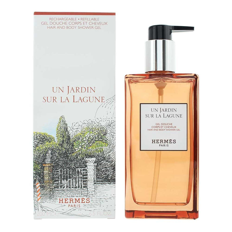 Hermès Un Jardin Sur La Lagune Hair And Body Shower Gel 200ml - Welzo