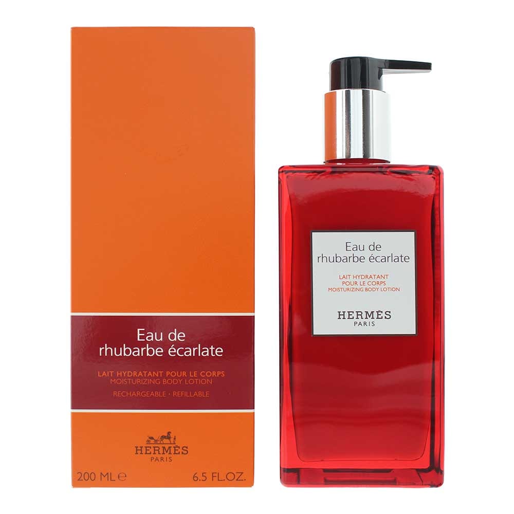 Hermès Eau De Rhubarbe Écarlate Moisturizing Body Lotion 200ml - Welzo