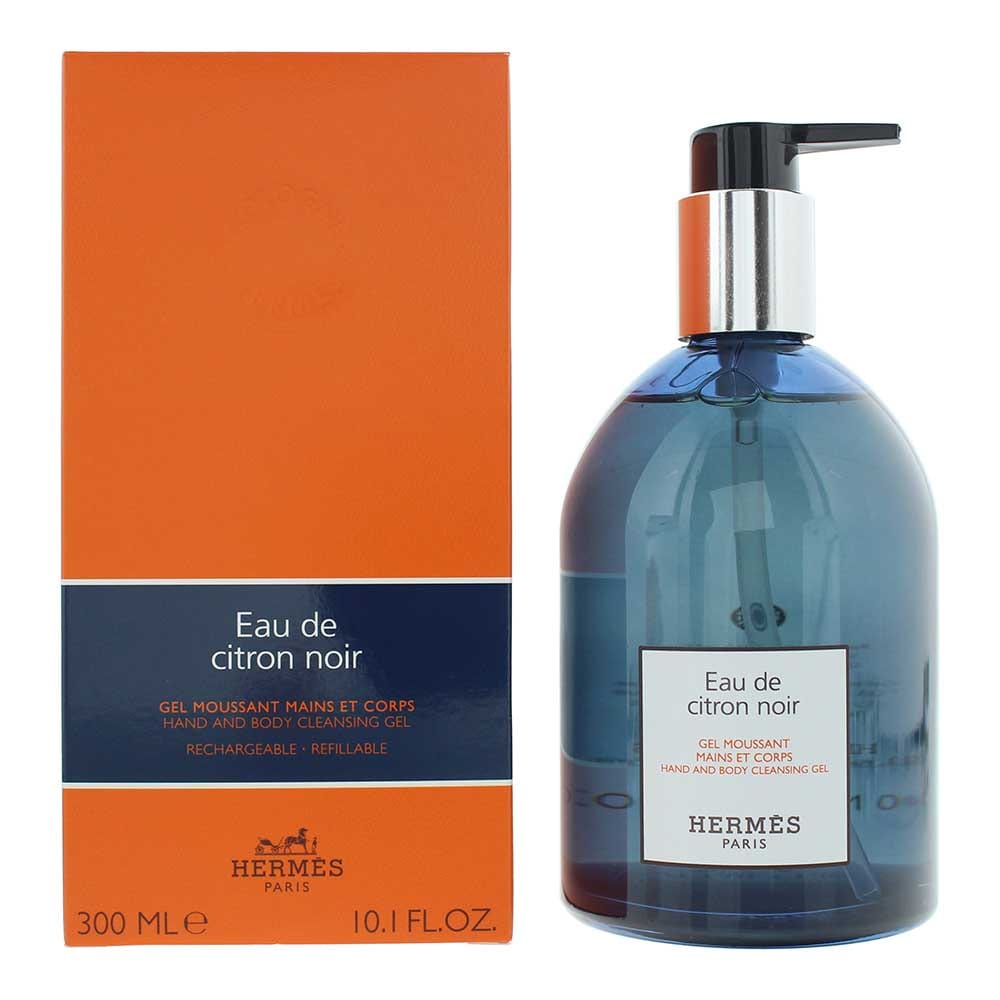 Hermes Eau De Citron Noir Hand And Body Cleansing Gel 300ml - Welzo