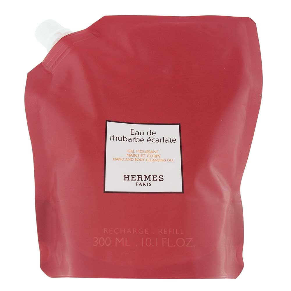Hermès Eau De Rhubarbe Écarlate Refill Hand And Body Cleansing Gel 300ml - Welzo