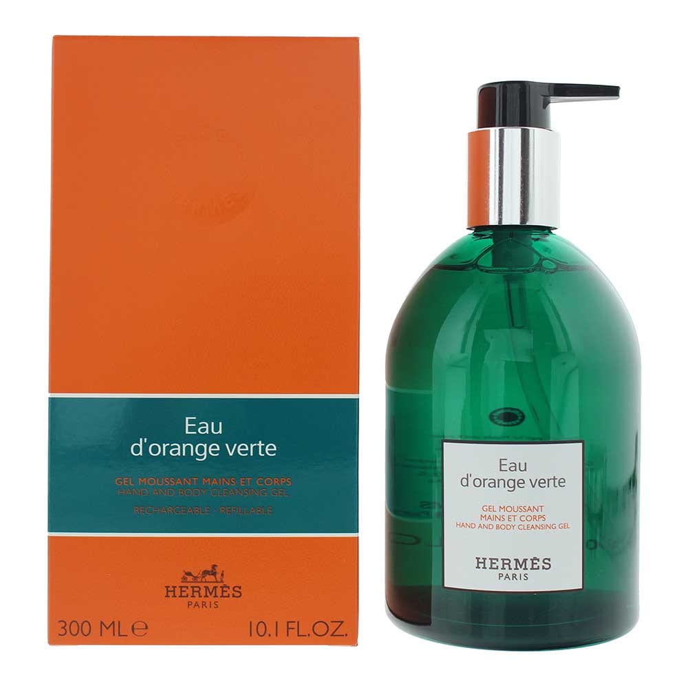 Hermes Eau D'orange Verte Hand And Body Cleansing Gel 300ml - Welzo