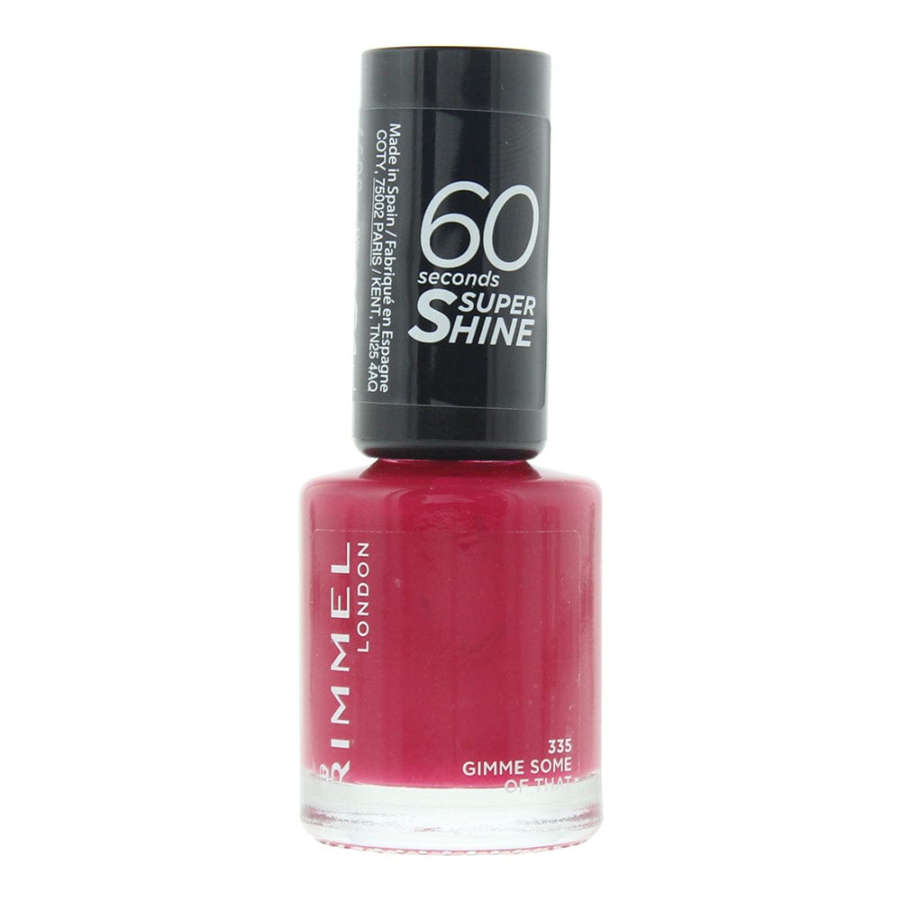 Rimmel 60 Seconds Super Shine 335 Gimme Some Of That Nail Polish 8ml - Welzo