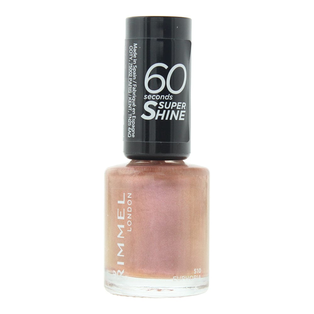 Rimmel 60 Seconds Super Shine 510 Euphoria Nail Polish 8ml - Welzo