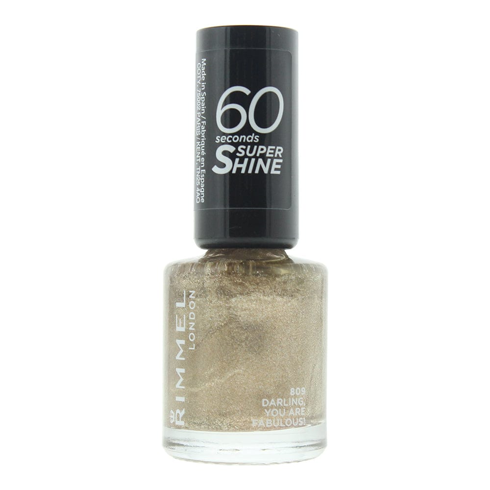 Rimmel 60 Seconds Super Shine 809 Darling You Are Fabulous! Nail Polish 8ml - Welzo