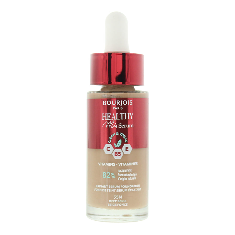 Bourjois Healthy Mix Serum 55N Deep Beige Foundation 30ml - Welzo