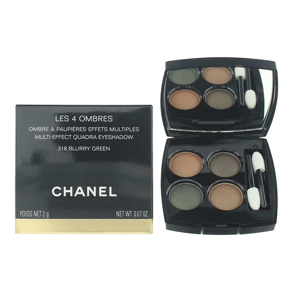 Chanel Les 4 Ombres 318 Blurry Green Eye Shadow Palette 2g - Welzo