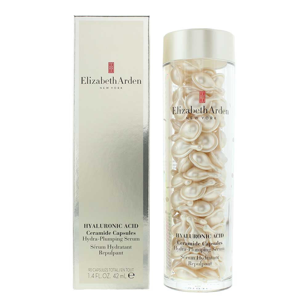 Elizabeth Arden Hyaluronic Acid Ceramide Capsules Hydra-Plumping Serum 90 pcs - Welzo