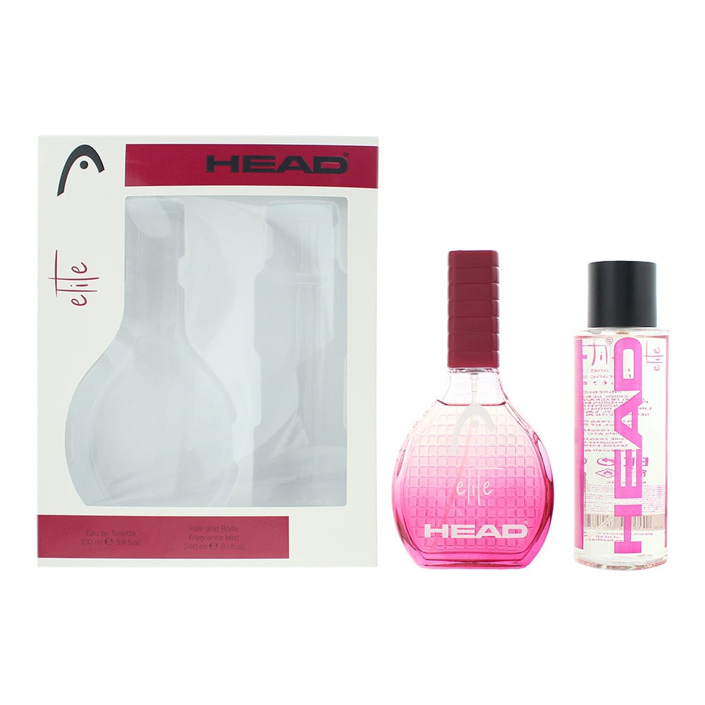 Head Elite 2 Piece Gift Set: Eau de Toilette 100ml - Fragrance Mist 240ml - Welzo