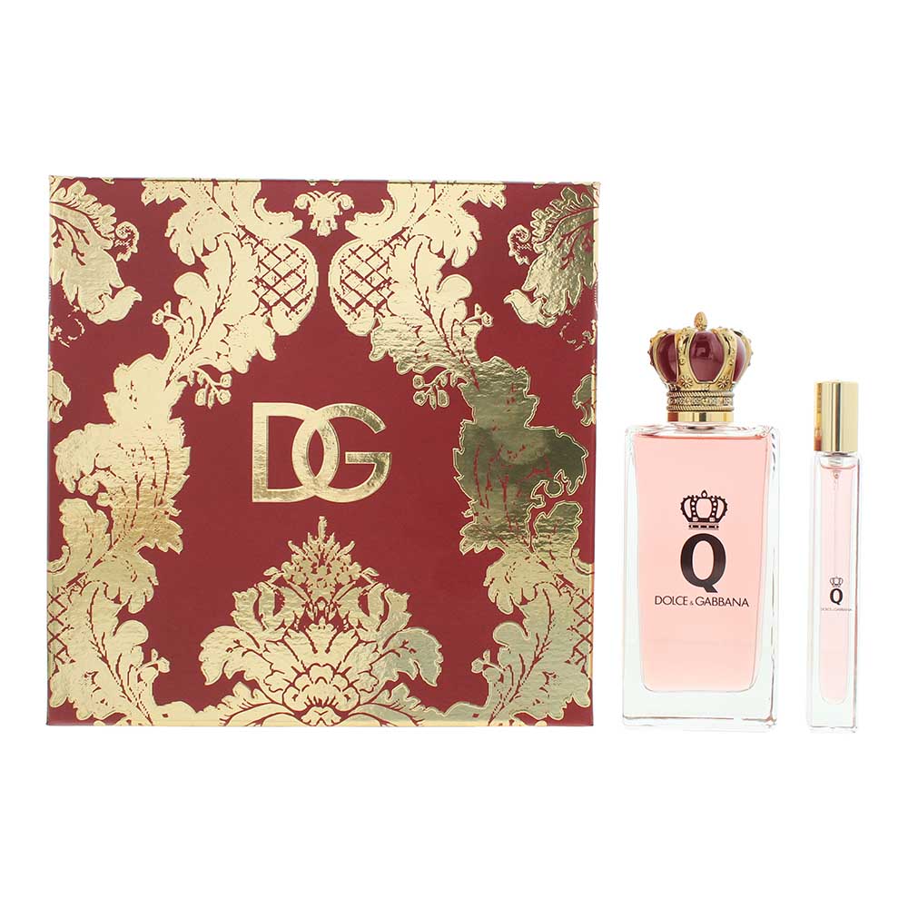 Dolce & Gabbana Q 2 Piece Gift Set: Eau de Parfum 100ml - Eau de Parfum 10ml - Welzo