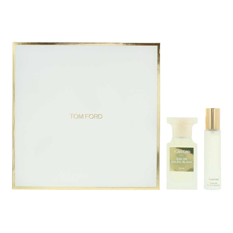 Tom Ford Eau De Soleil Blanc 2 Piece Gift Set: Eau de Toilette 50ml - Eau de Toilette 10ml - Welzo
