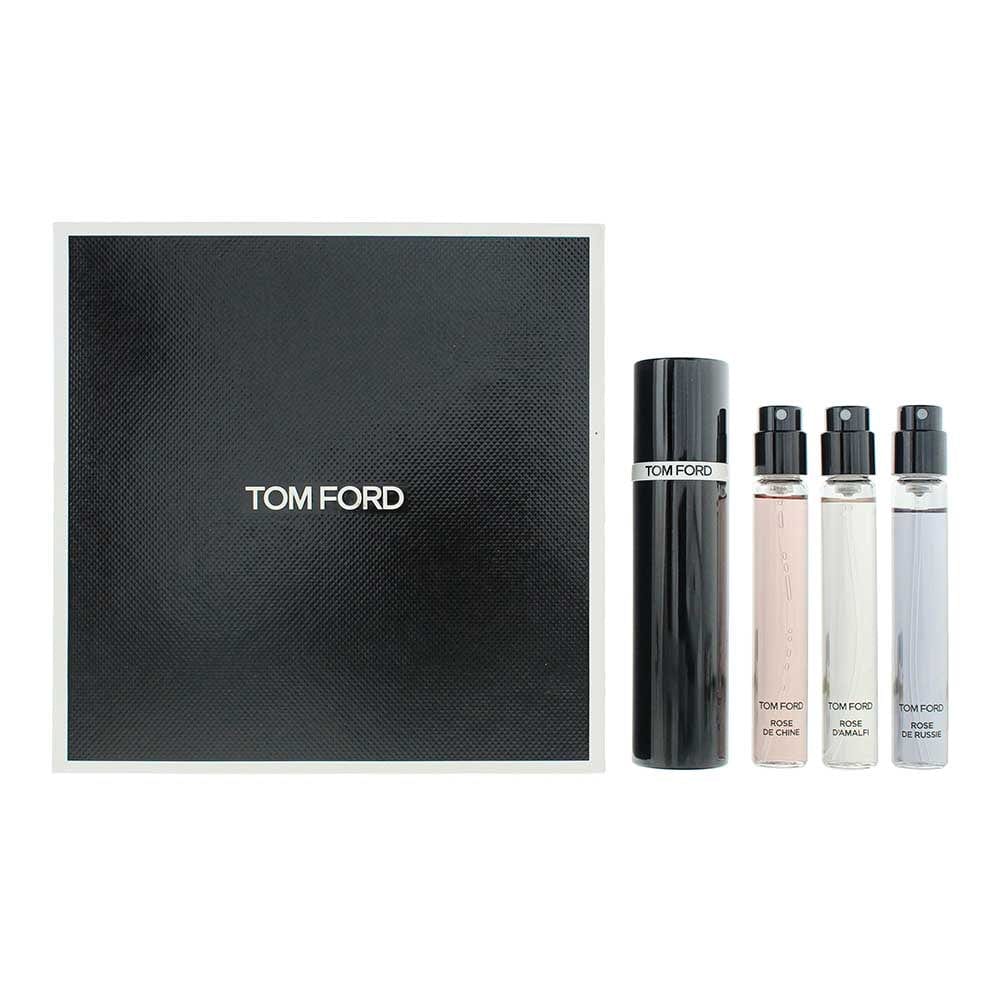 Tom Ford Private Blend Roses 3 Piece Gift Set: Rose D'Amalfi Eau de Parfum 10ml - Rose De Chine Eau de Parfum 10ml - Rose De Russie Eau de Parfum 10m - Welzo