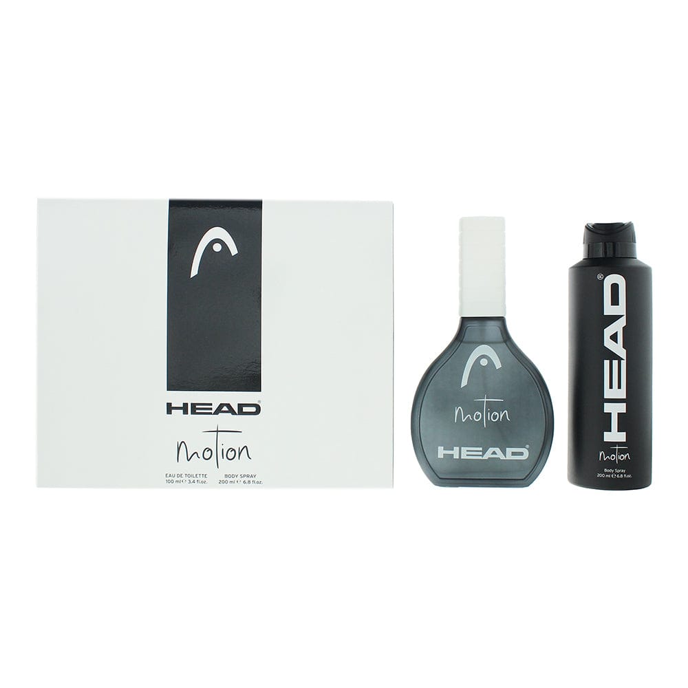 Head Motion 2 Piece Gift Set: Eau de Toilette 100ml - Deodorant Spray 200ml - Welzo
