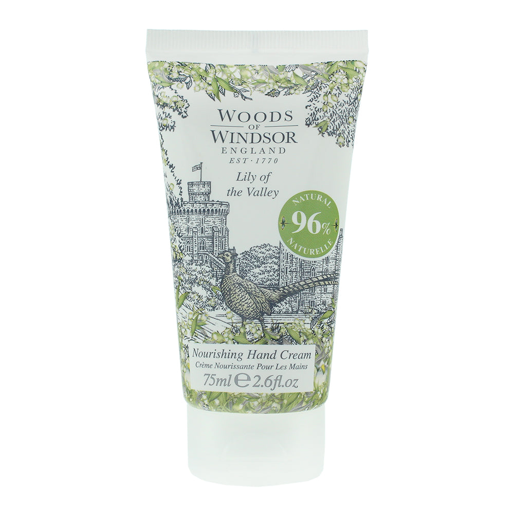 Woods Of Windsor Lilly Of The Valley Hand Cream 75ml - Welzo