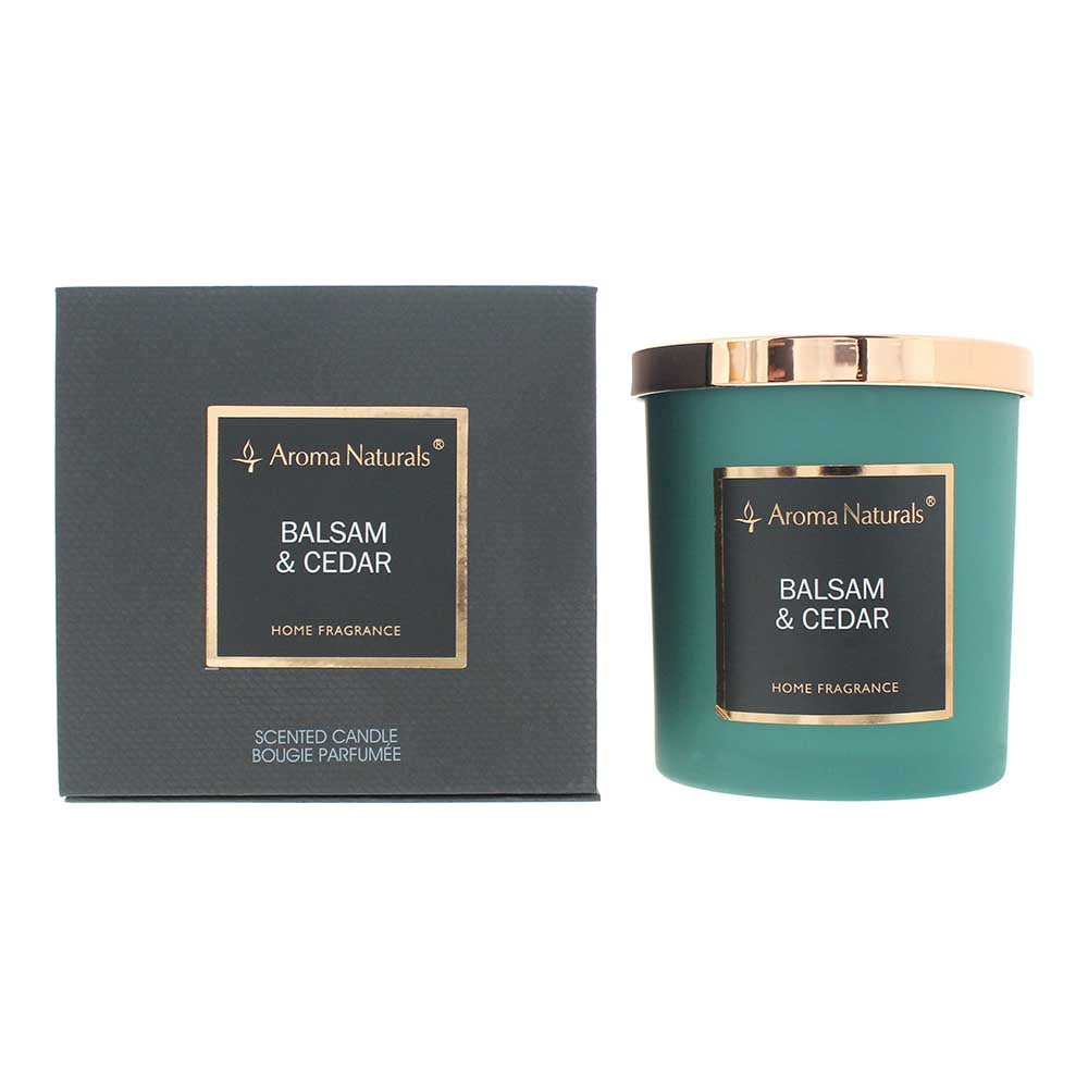 Aroma Naturals Balsam & Cedar Candle 215g - Welzo