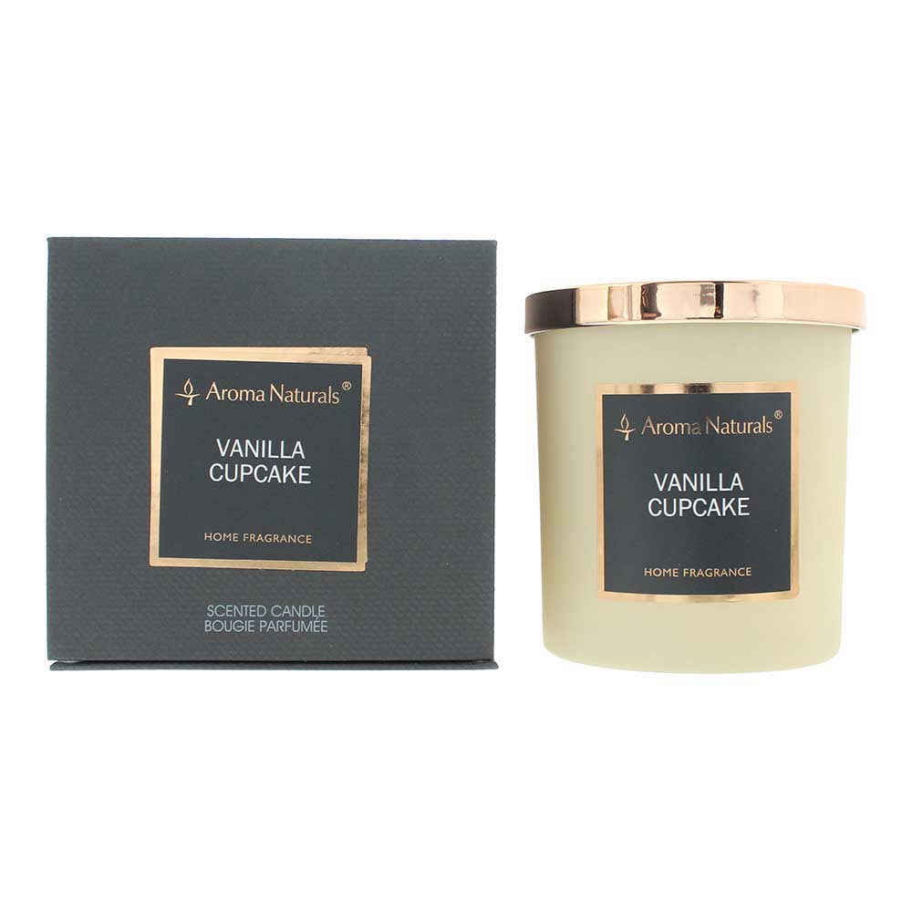 Aroma Naturals Vanilla Cupcake Candle 215g - Welzo