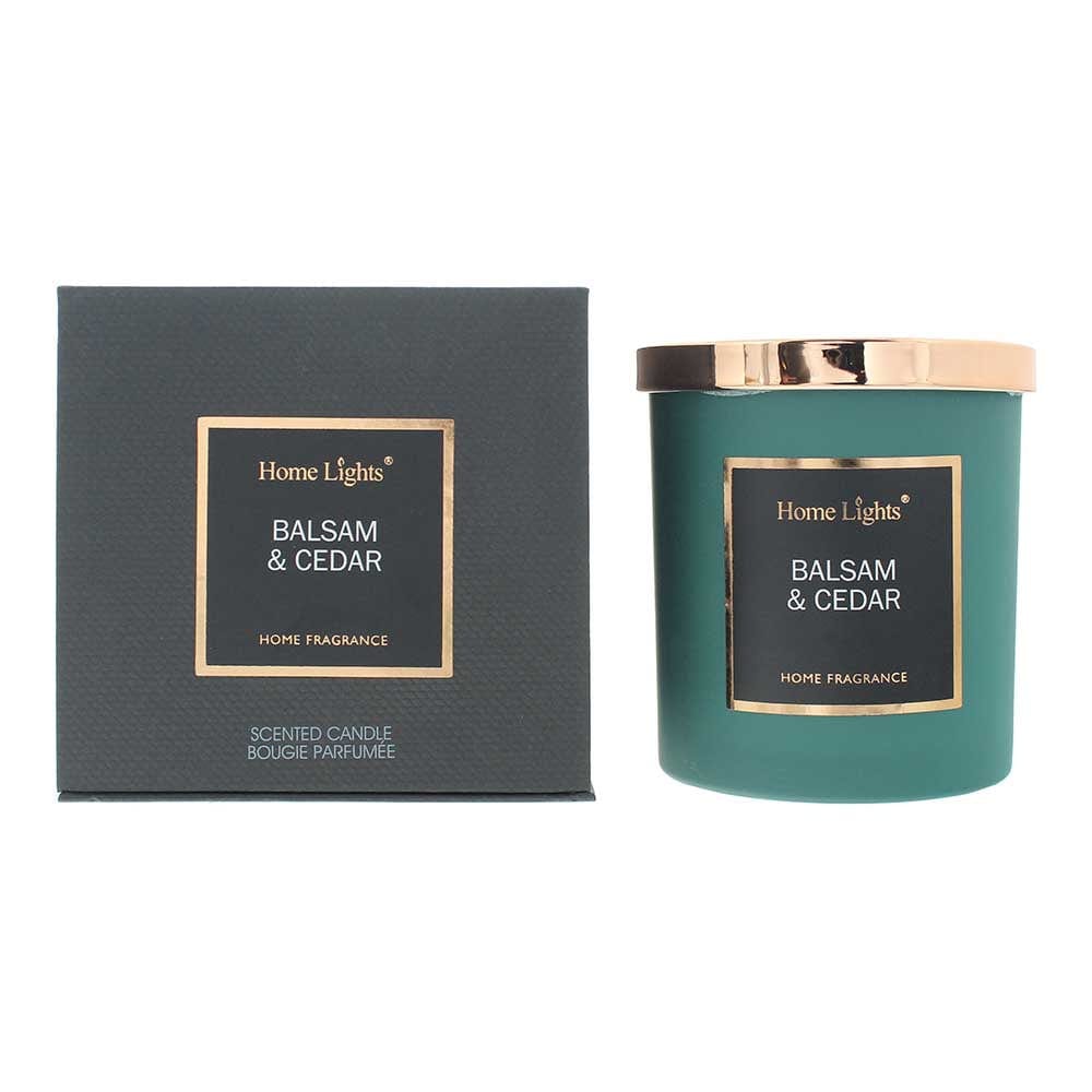 Home Lights Balsam & Cedar Candle 215g - Welzo