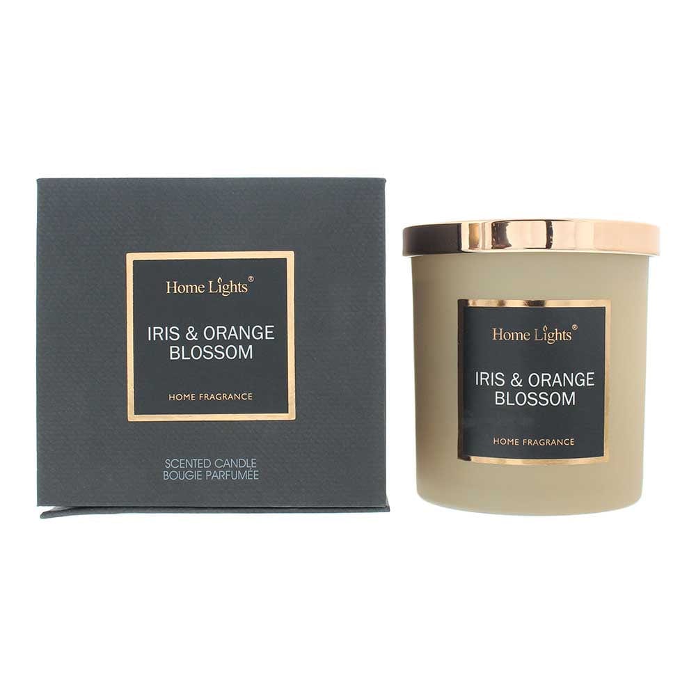 Home Lights Iris & Orange Blossom Candle 215g - Welzo