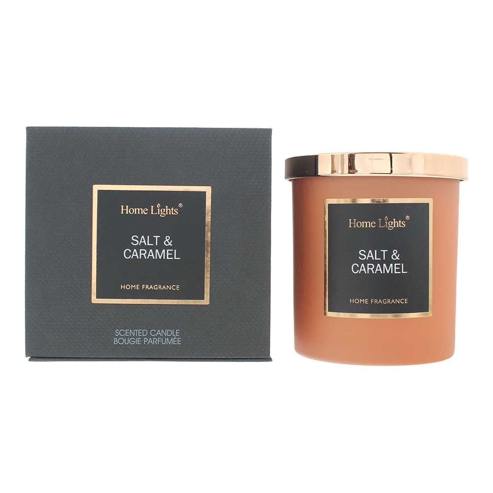 Home Lights Salt & Caramel Candle 215g - Welzo