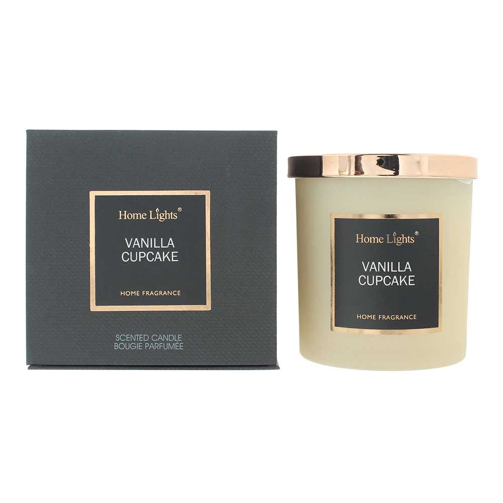 Home Lights Vanilla Cupcake Candle 215g - Welzo