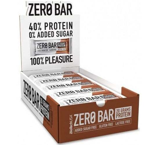 BioTechUSA Zero Bar, Chocolate Coconut - 20 x 50g