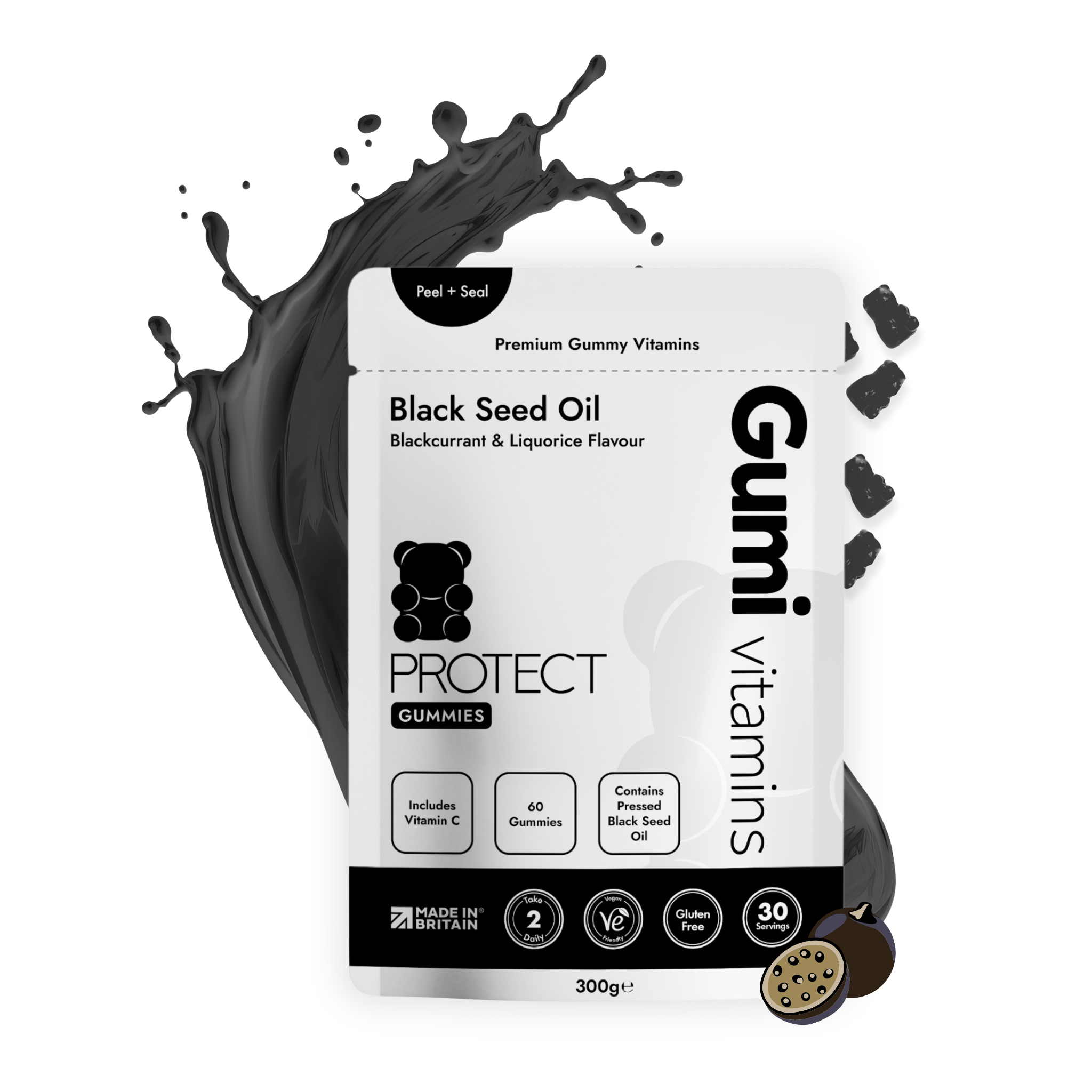 Gumi Vitamins Protect - Black Seed Oil - Welzo