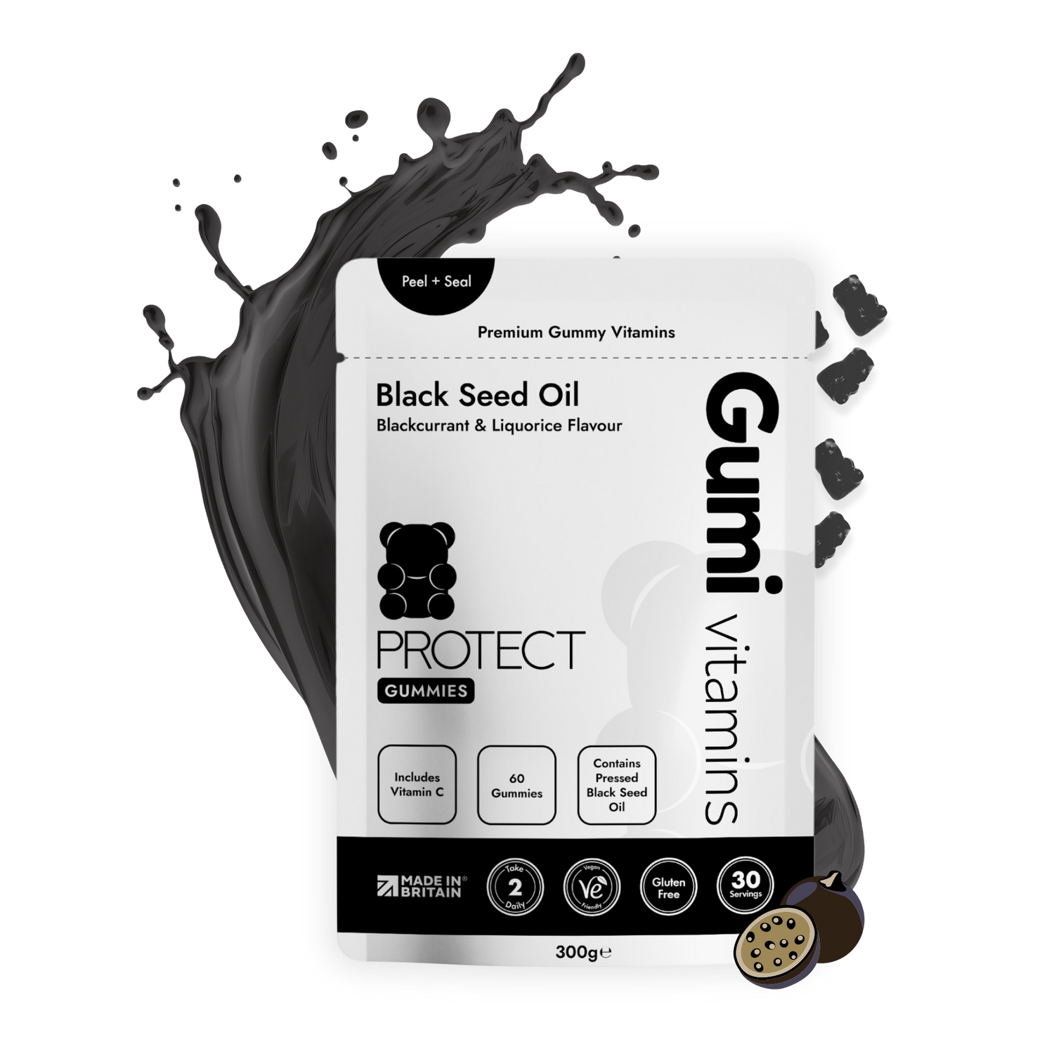 Gumi Vitamins Protect - Black Seed Oil - Welzo