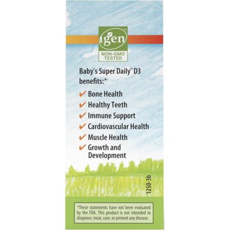 Carlson Labs Baby's Super Daily D3 400iu 365 tippat 10,3 ml