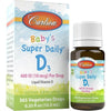 Carlson Labs Baby's Super Daily D3 400iu 365 Gots 10.3ml