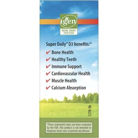 Carlson Labs Super Daily D3 365 σταγόνες 10.3ml