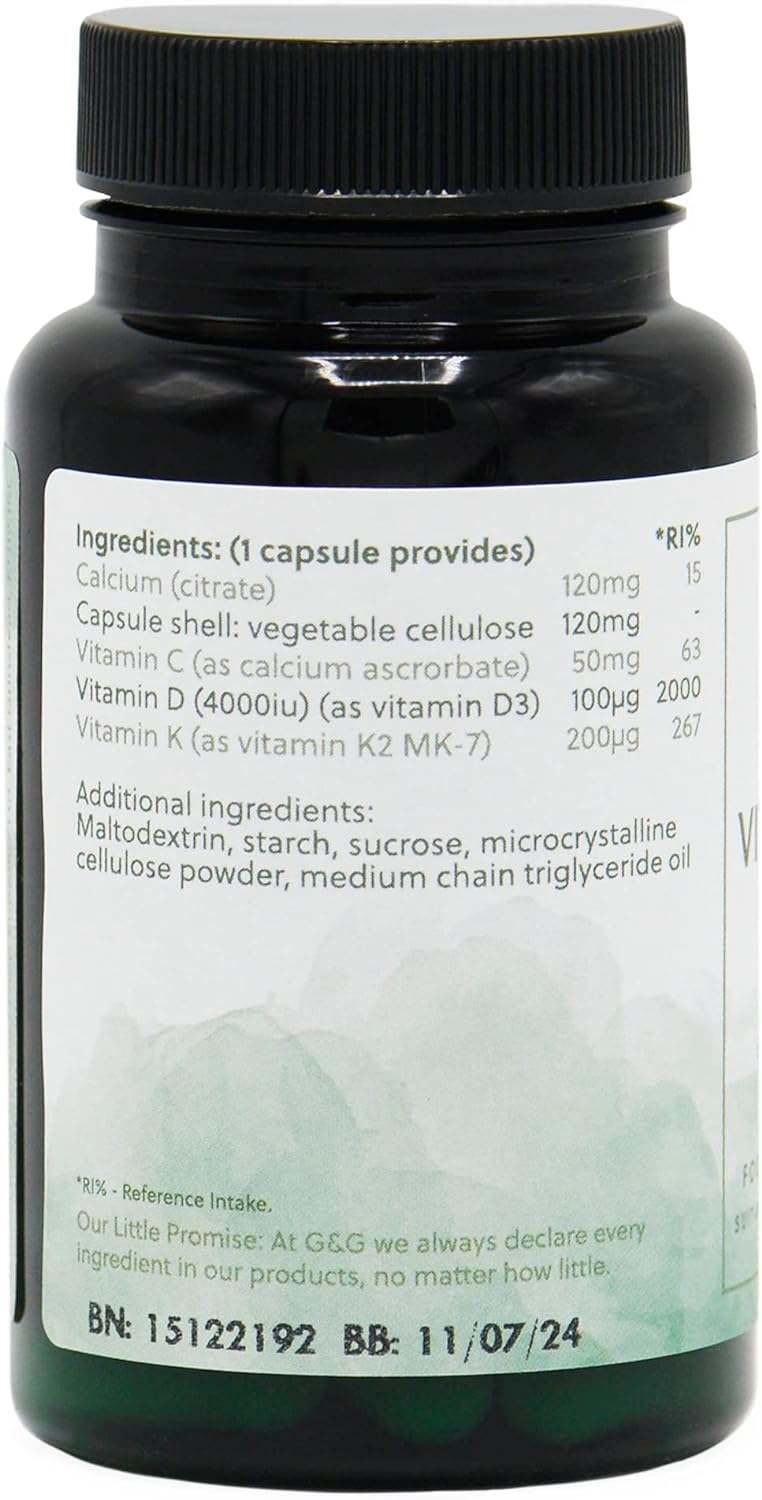 Vitamina D3 Plus 60 Capsule - G&G Vitamine